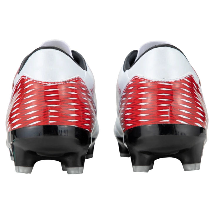 アンブロ サッカースパイク アクセレイター B V3 HG ホワイト×レッド 土 人工芝 天然芝 対応 取り扱い店舗限定 UMBRO メンズ UF5SFCB2M ACCERATOR uf5sfcb2m
