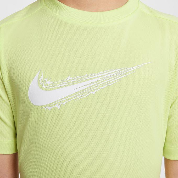 ナイキ Tシャツ ジュニア 半袖 吸汗速乾 Dri-FIT ラグランスリーブ スポーツウェア HF8100-736 ライトレモン NIKE hf8100-736