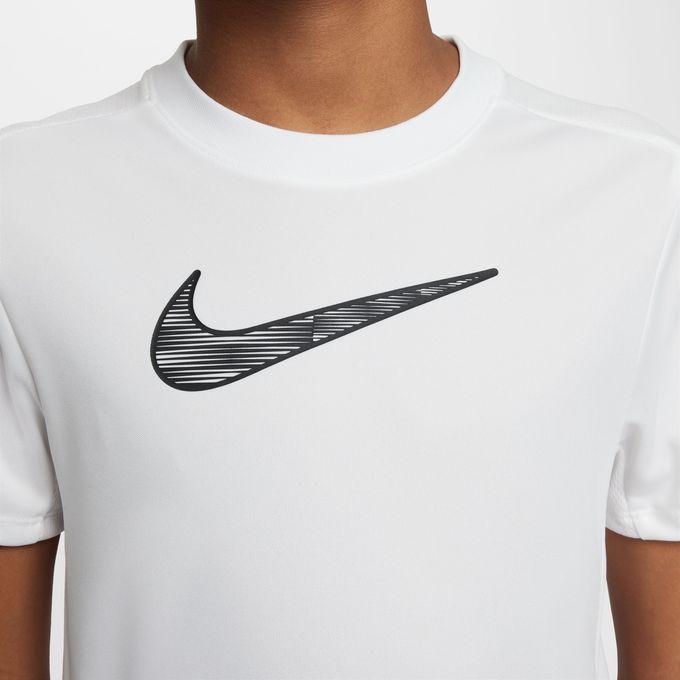 【在庫処分セール】ナイキ Tシャツ ジュニア キッズ 半袖 Dri-FIT 吸汗速乾 メッシュ トップ HF8079-100 ホワイト NIKE TRPHY23 hf8079-100