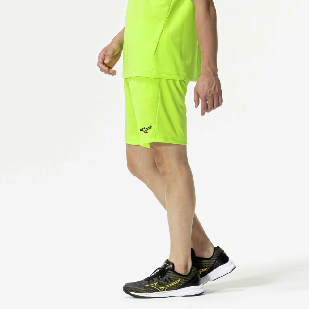 ミズノプロ クーリングハーフパンツ 接触冷感 メンズ レディース ユニセックス アイスタッチ 夏用 吸汗速乾 ストレッチ スポーツ トレーニング 野球ウェア 2025春夏モデル 12jdcp8640
