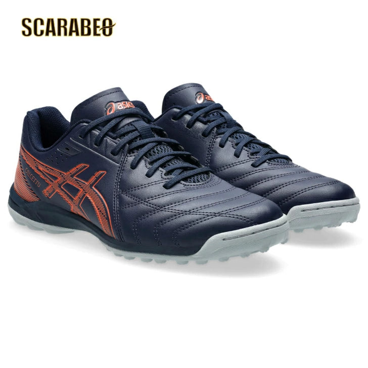 アシックス CALCETTO WD 9 TF ワイド 2025年秋冬 新色 フットサルシューズ 土 人工芝 ターフ asics 幅広 クッション性 1113a038-401