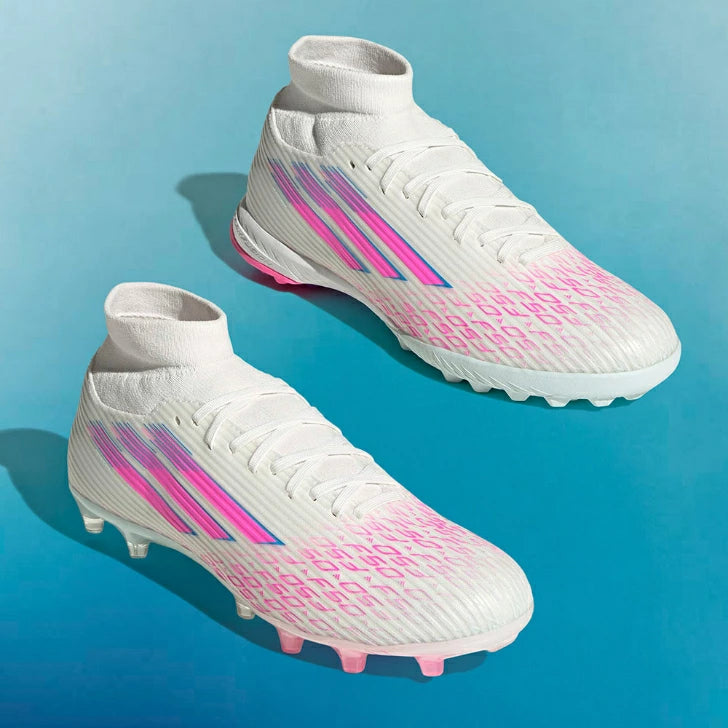 アディダス F50 スパークフュージョン リーグ TF レディース トレーニングシューズ ターフ用 人工芝対応 軽量 サッカーシューズ JR6926