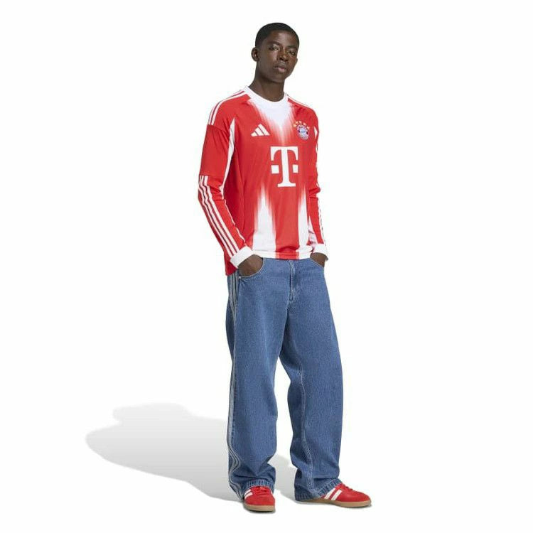 アディダス adidas 25/26 FCバイエルン ミュンヘン ホーム 長袖レプリカユニフォーム JP3689 メンズ サッカー ドイツ代表 ブンデスリーガ KPC96 kpc96