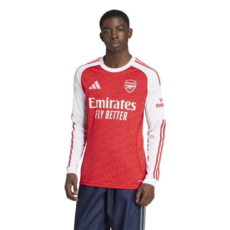 アディダス アーセナルFC 25/26 ホーム レプリカユニフォーム 長袖 メンズ 正規品 adidas Arsenal JI9536 プレミアリーグ ksj55