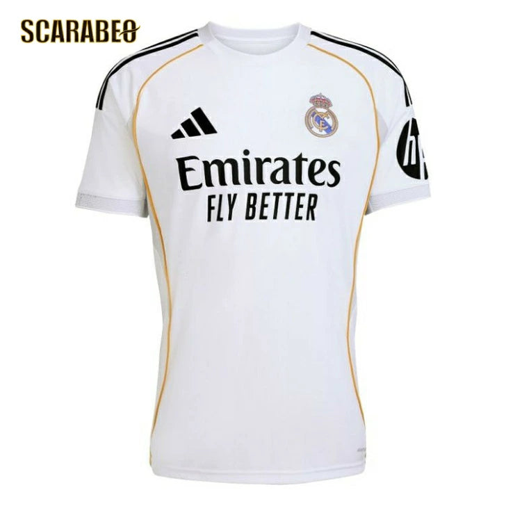 アディダス レアルマドリード 25/26 ホーム ユニフォーム 半袖 メンズ 正規品 adidas Real Madrid JJ1931 ラ・リーガ サッカー krn60
