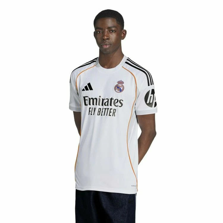 アディダス レアルマドリード 25/26 ホーム ユニフォーム 半袖 メンズ 正規品 adidas Real Madrid JJ1931 ラ・リーガ サッカー krn60