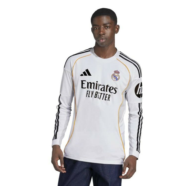 アディダス レアルマドリード 25/26 ホーム ユニフォーム 長袖 メンズ 正規品 adidas Real Madrid JN8884 ラ・リーガ サッカー kpd77