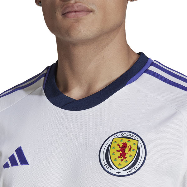 【在庫処分セール】アディダス スコットランド代表 アウェイ レプリカユニフォーム 2024 メンズ サッカー 半袖 HK5126 ホワイト if814