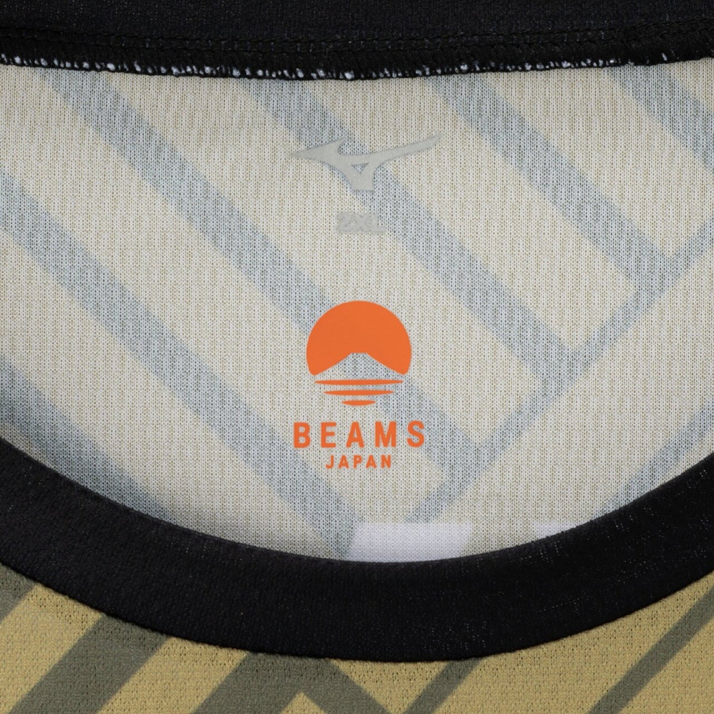名古屋グランパス 2025 夏限定 オーセンティックユニフォーム 半袖 BEAMS JAPANコラボ 大人/メンズ/ユニセックス サッカー レプリカユニフォーム 正規品 金 市松模様 昇華プリント p2jacy2501