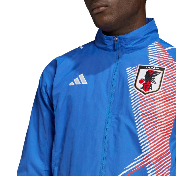 【在庫処分セール】アディダス サッカー日本代表 トラベルジャケット メンズ 2022年モデル 吸湿 AEROREADY スリムフィット ORIGAMIデザイン adidas 正規品 ss080