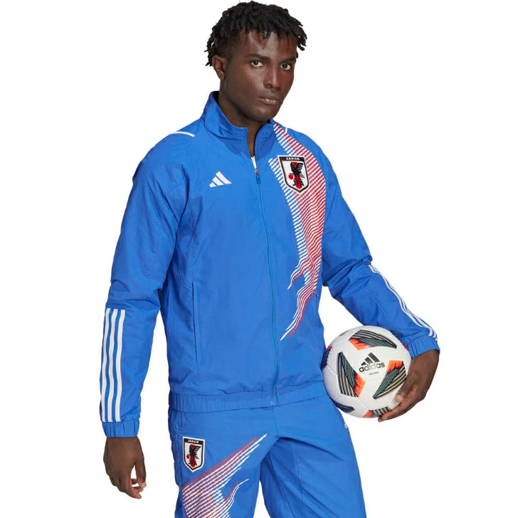 【在庫処分セール】アディダス サッカー日本代表 トラベルジャケット メンズ 2022年モデル 吸湿 AEROREADY スリムフィット ORIGAMIデザイン adidas 正規品 ss080