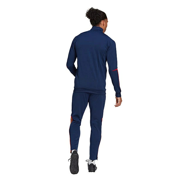 【在庫処分セール】スペイン代表 トラックスーツ 上下セット メンズ adidas ジャージ 大人用 サッカー トレーニングウェア 公式 選手着用モデル リサイクル素材 hl406