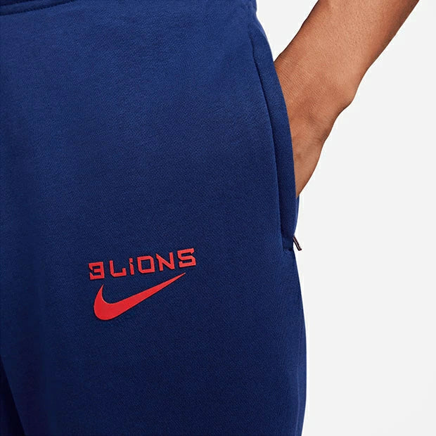 ナイキ 2022 イングランド代表 GFA フリースパンツ メンズ トレーニングウェア ブルーボイド チャレンジレッド NIKE England サッカー代表 着用モデル dh4988