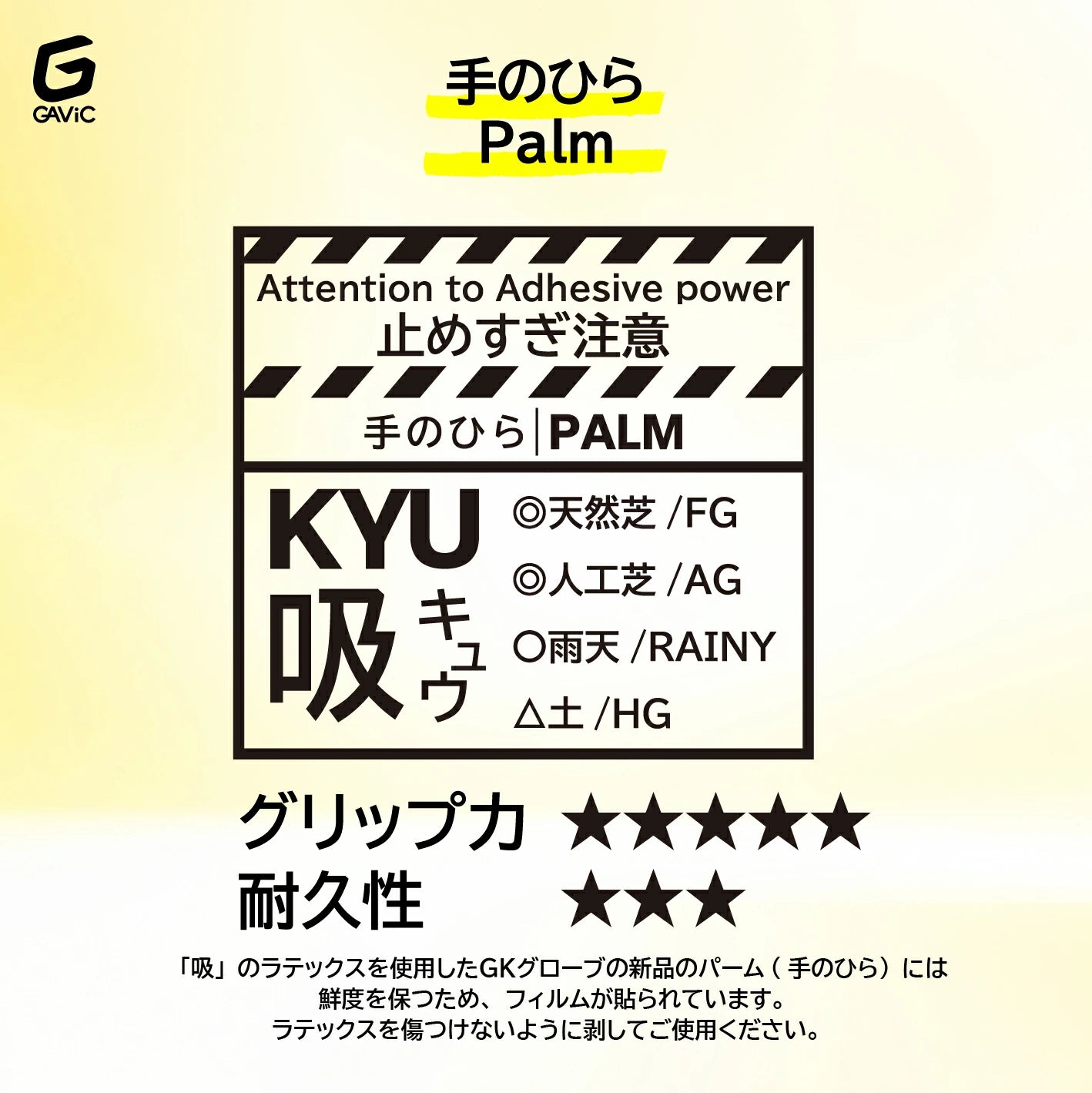 マトゥー イノベーティブプロ タイトフィット GKグローブ ガビック サッカー ゴールキーパー用 グリップ強化モデル gc3015-whtfyl