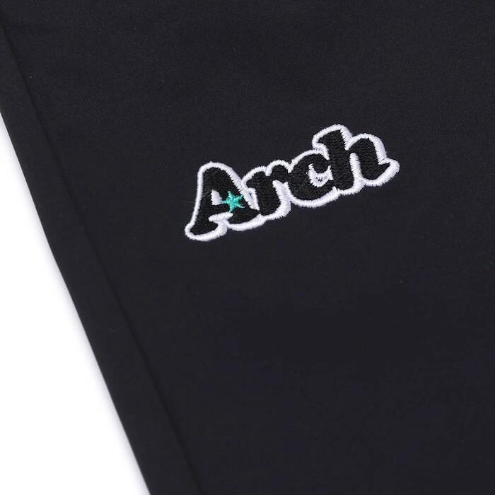 Arch アーチ Switching Hem Shorts ブラック バスパン バスケットボール ショーツ メンズ 練習 試合 短パン 吸汗速乾 b125-116