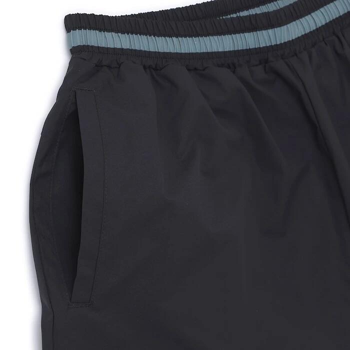 Arch アーチ Switching Hem Shorts ブラック バスパン バスケットボール ショーツ メンズ 練習 試合 短パン 吸汗速乾 b125-116
