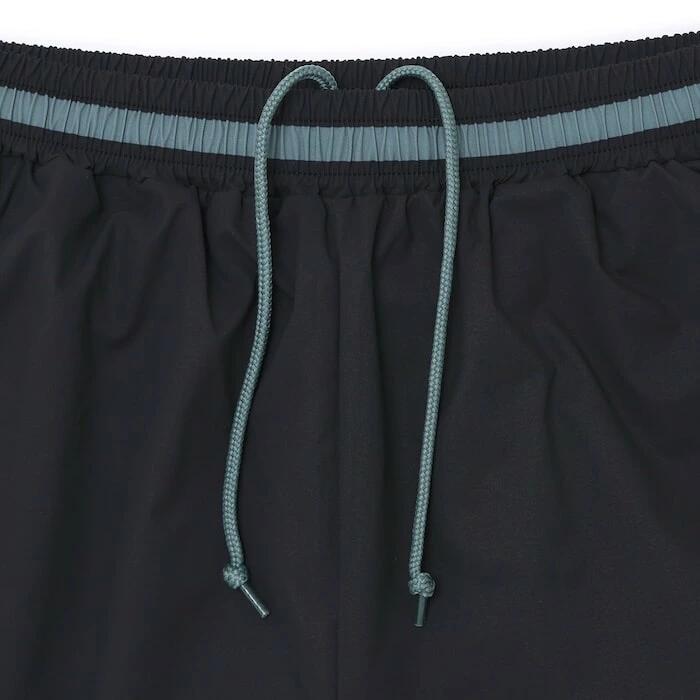 Arch アーチ Switching Hem Shorts ブラック バスパン バスケットボール ショーツ メンズ 練習 試合 短パン 吸汗速乾 b125-116