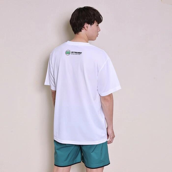 Arch アーチ Tournament Tee DRY ホワイト バスケットボール Tシャツ メンズ 半袖 吸汗速乾 練習 試合 ライフスタイル t125-131