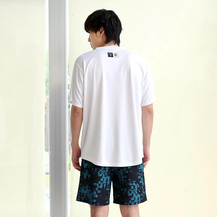 Arch アーチ Icon Tee DRY ホワイト バスケットボール Tシャツ メンズ 半袖 吸汗速乾 練習 試合 ライフスタイル t125-137