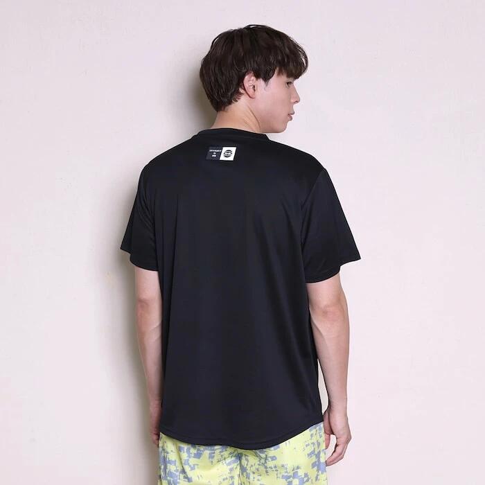 Arch アーチ Icon Tee DRY ブラック バスケットボール Tシャツ メンズ 半袖 吸汗速乾 練習 試合 ライフスタイル t125-138