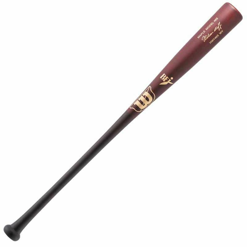 ウイルソン Wilson 硬式 木製バット スタッフ メープル 高密度モデル HWY46S セミトップバランス 先端くり抜き Wプロメープル 北米材 硬式用 野球 バット WBW2022010 WBW2022020 84cm 85cm wbw2022010