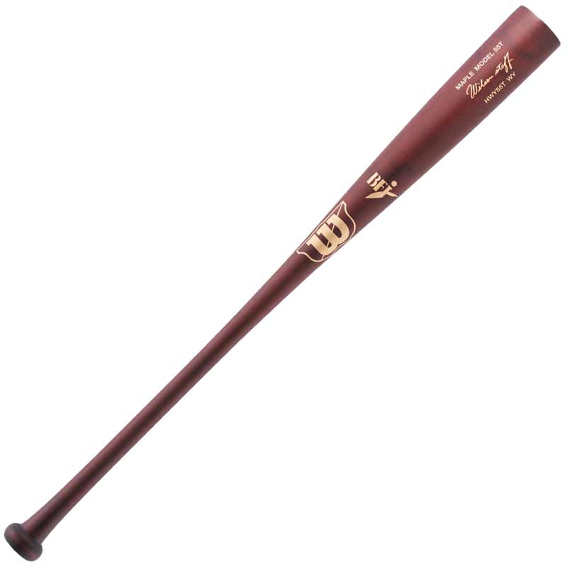 ウイルソン Wilson 硬式 木製バット スタッフ メープル 高密度モデル HWY55T トップバランス 先端くり抜き Wプロメープル 北米材 硬式用 野球 バット WBW2020010 WBW2020020 84cm 85cm wbw2020010