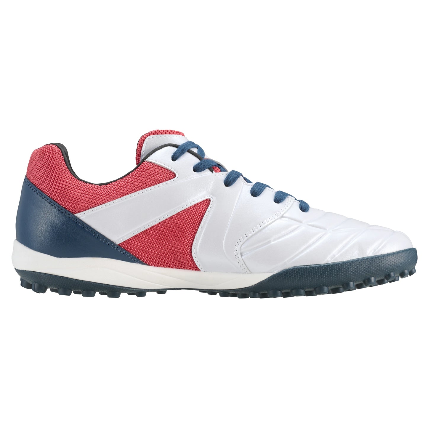UMBRO アンブロ アクセレイター TR WIDE ターフコート対応 ワイド サッカーシューズ UF5SFCT3M ホワイト×レッド×ネイビー 人工芝・土用 メンズ uf5sfct3m