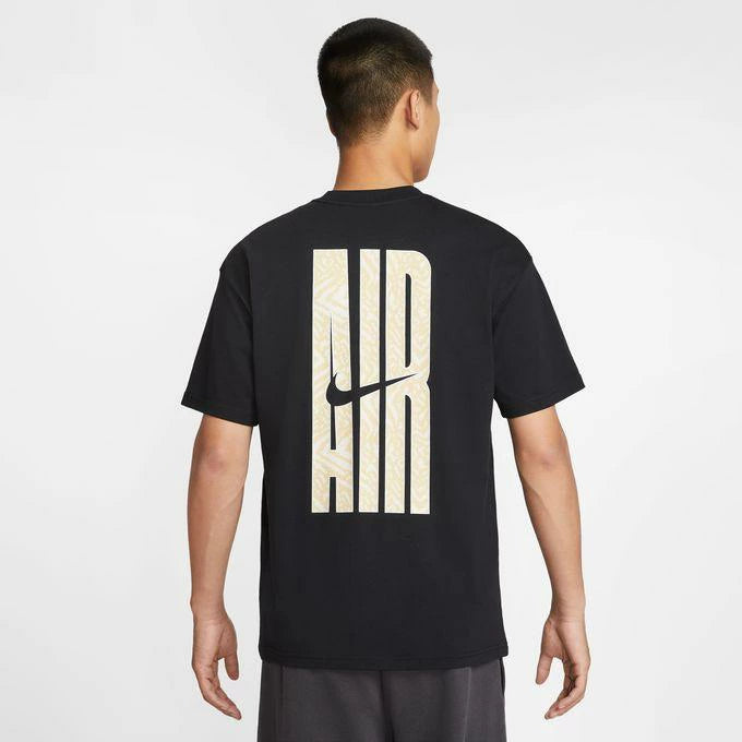 ナイキ Tシャツ 半袖 メンズ マックス90 ゆったりフィット コットン100 ドロップショルダー NIKE MAX90 オフホワイト ブラック hq9249