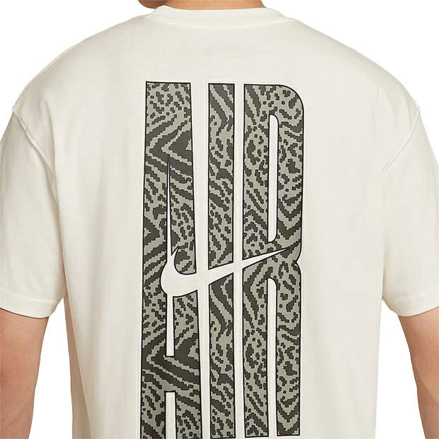 ナイキ Tシャツ 半袖 メンズ マックス90 ゆったりフィット コットン100 ドロップショルダー NIKE MAX90 オフホワイト ブラック hq9249