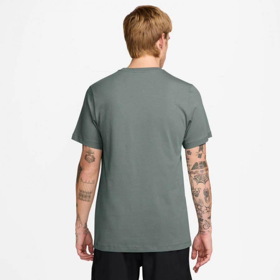 ナイキ Tシャツ メンズ 半袖 モダン フィットネス コットン トレーニングウェア NIKE Modern Fitness S/S Tee ジム 黒 茶 緑 hv4140