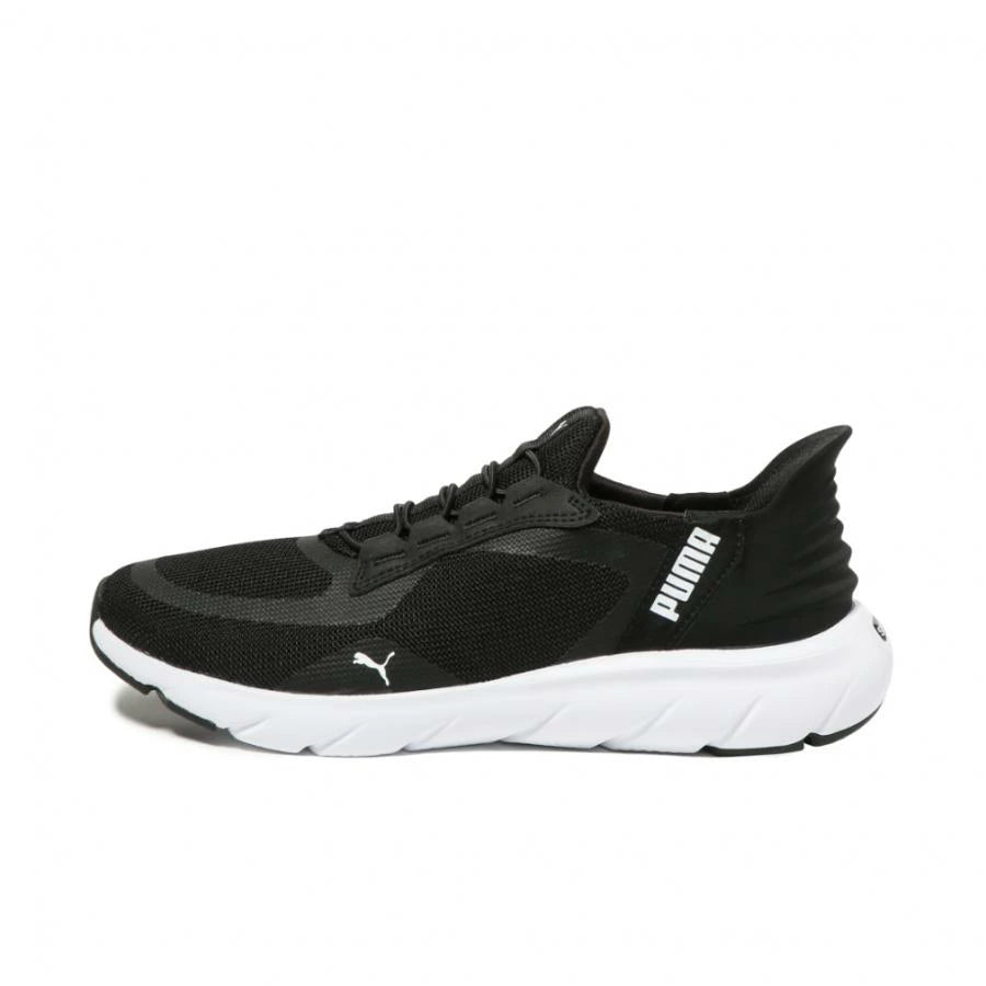 プーマ PUMA SOFTRIDE フレックス レース EASE IN ALT メンズ スニーカー ワイド 311996 01 ブラック スリッポン クッション性 通気性 311996-01
