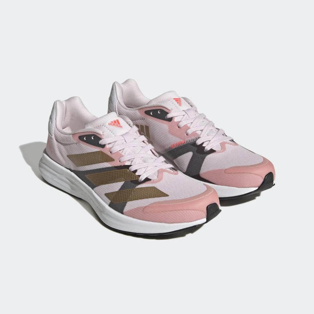 アディダス adidas アディゼロ RC 4 レディース ランニングシューズ GX8156 陸上 マラソン ジョギング 練習 試合 長距離 高通気性 軽量 gx8156