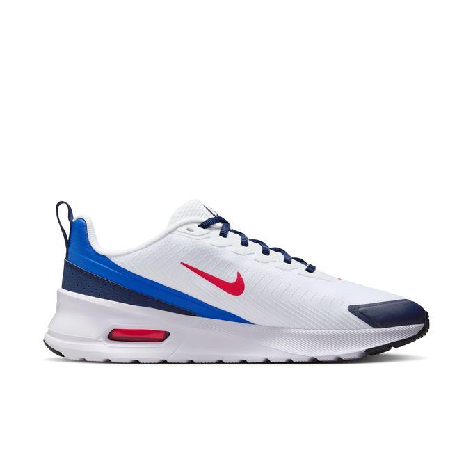 ナイキ NIKE エアマックス NUAXIS メンズ スニーカー 25SU IH1987-100 ホワイト/ユニバーシティレッド/オブシディアン/ゲームロイヤル ブラック Max Air クッション 軽量 通気性 ih1987-100