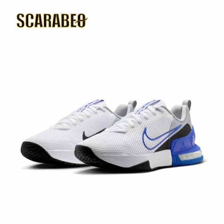 NIKE ナイキ エアマックス アルファ トレーナー6 FQ1833-102 メンズ トレーニングシューズ ジム 筋トレ ホワイト ブルー エアマックス クッション スニーカー fq1833-102