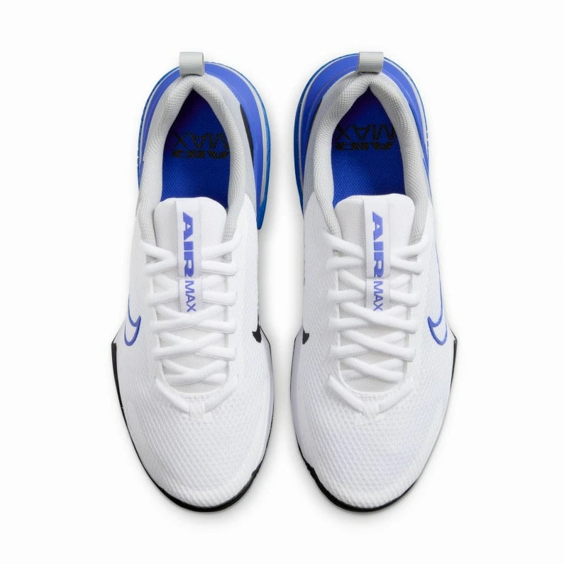 NIKE ナイキ エアマックス アルファ トレーナー6 FQ1833-102 メンズ トレーニングシューズ ジム 筋トレ ホワイト ブルー エアマックス クッション スニーカー fq1833-102