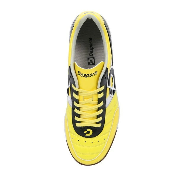 デスポルチ Desporte サンルイス KT IV DS-2245-YELBLK メンズ フットサルシューズ ターフ 人工芝 屋外用 イエロー×ブラック ds2245