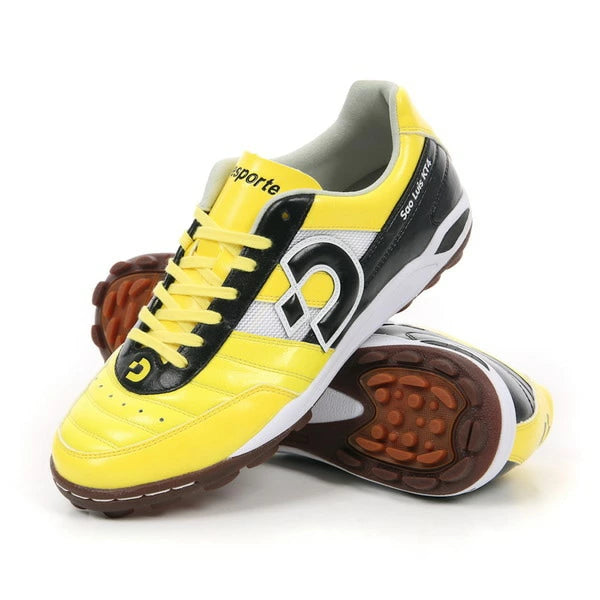 デスポルチ Desporte サンルイス KT IV DS-2245-YELBLK メンズ フットサルシューズ ターフ 人工芝 屋外用 イエロー×ブラック ds2245