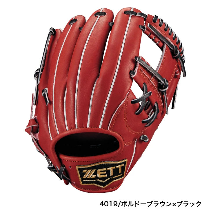 ZETT ゼット 少年軟式 グローブ ネオステイタス 二塁手 遊撃手用 ジュニア 内野手 軟式グラブ 牛革 右投げ用 BJGB70510N bjgb70510n