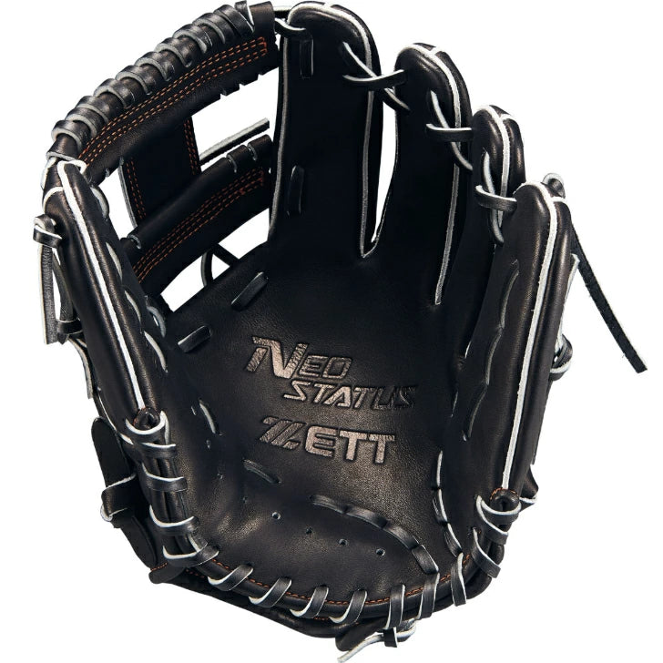 ZETT ゼット 少年軟式 グローブ ネオステイタス 二塁手 遊撃手用 ジュニア 内野手 軟式グラブ 牛革 右投げ用 BJGB70510N bjgb70510n