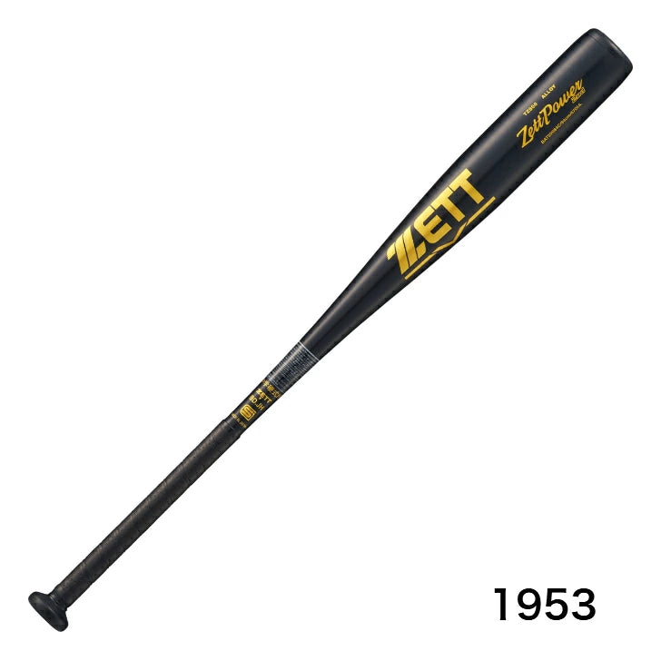 ZETT ゼット 中学硬式バット ゼットパワー 2nd BAT200 超々ジュラルミン TZ800 83cm 84cm ブラック×イエローゴールド ゴールド オレンジゴールド bat200