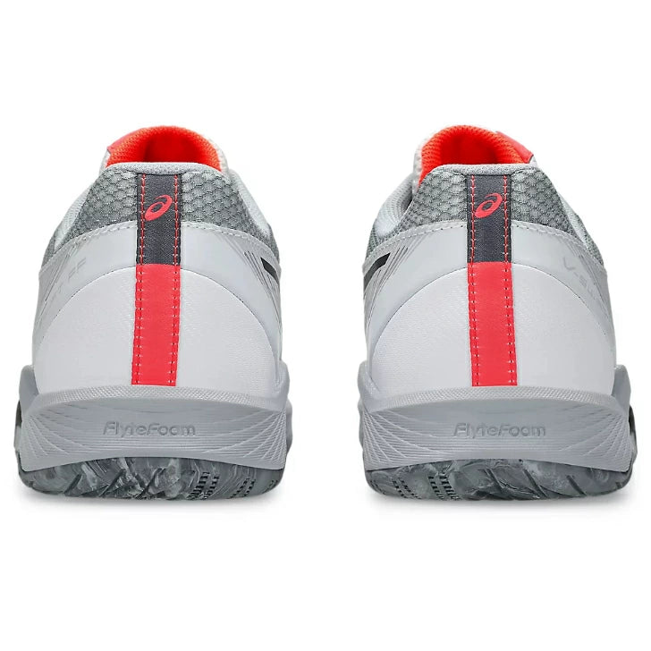 ASICS アシックス バレーボールシューズ メンズ V-SWIFT FF 4 ホワイト ガンメタル 1053A066-102 インドアシューズ 室内用 男性用 軽量 クッション 安定性 1053a066-102