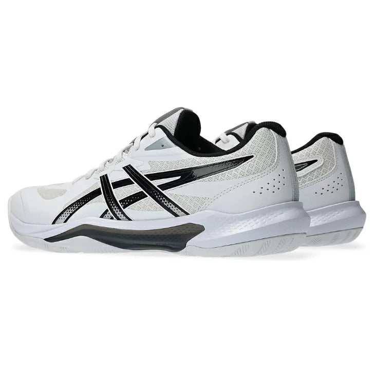 ASICS アシックス バレーボールシューズ メンズ レディース GEL-TACTIC 13 ゲルタクティック 13 ホワイト ブラック 1073A079-100 部活 初心者 中級者 安定性 クッション 1073a079-100