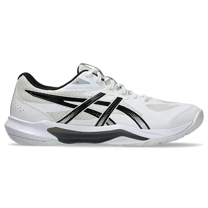 ASICS アシックス バレーボールシューズ メンズ レディース ワイド GEL-TACTIC 13 ゲルタクティック 13 WIDE ホワイト ブラック 1073A078-100 幅広 安定性 クッション 1073a078-100