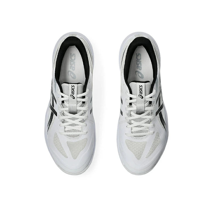 ASICS アシックス バレーボールシューズ メンズ レディース ワイド GEL-TACTIC 13 ゲルタクティック 13 WIDE ホワイト ブラック 1073A078-100 幅広 安定性 クッション 1073a078-100
