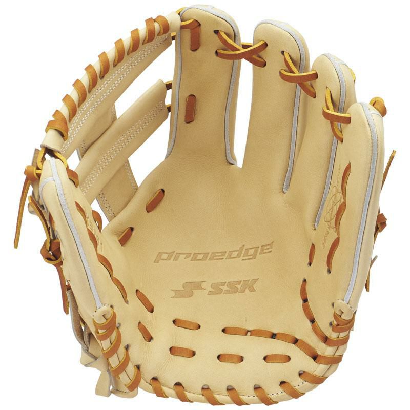 野球 硬式 グローブ 内野手用 SSK エスエスケイ Proedge プロエッジシリーズ B 硬式用 グラブ 右投げ 左投げ キャメル×タン サイズ6L サンダークロス 25AW グラブ袋付き pkb761