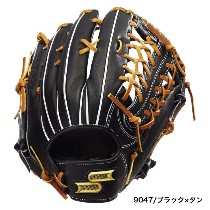 野球 硬式 グローブ 外野手用 SSK エスエスケイ Proedge プロエッジシリーズB 硬式グラブ 大人 一般用 高校野球対応 天然皮革 サイズ18 グラブ袋付き オレンジ ライトオレンジ ブラック キャメル コルクタン Bオレンジ pkb874