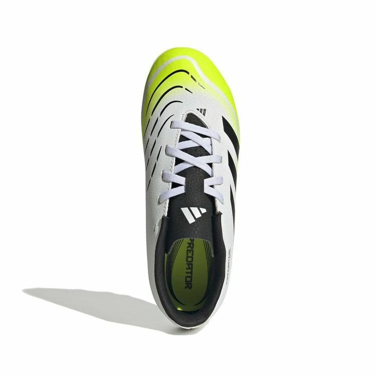 adidas アディダス ジュニア サッカースパイク プレデター CLUB FXG J 土 人工芝 天然芝 対応 RADIANT BLAZE PACK JH8868 ホワイト×ブラック×ルシッドレモン jh8868
