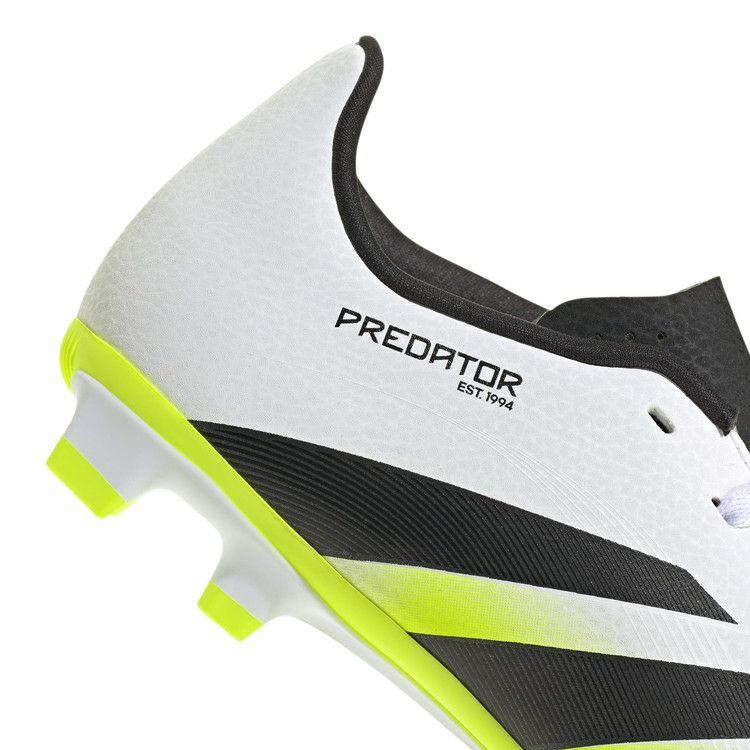 adidas アディダス ジュニア サッカースパイク プレデター CLUB FXG J 土 人工芝 天然芝 対応 RADIANT BLAZE PACK JH8868 ホワイト×ブラック×ルシッドレモン jh8868