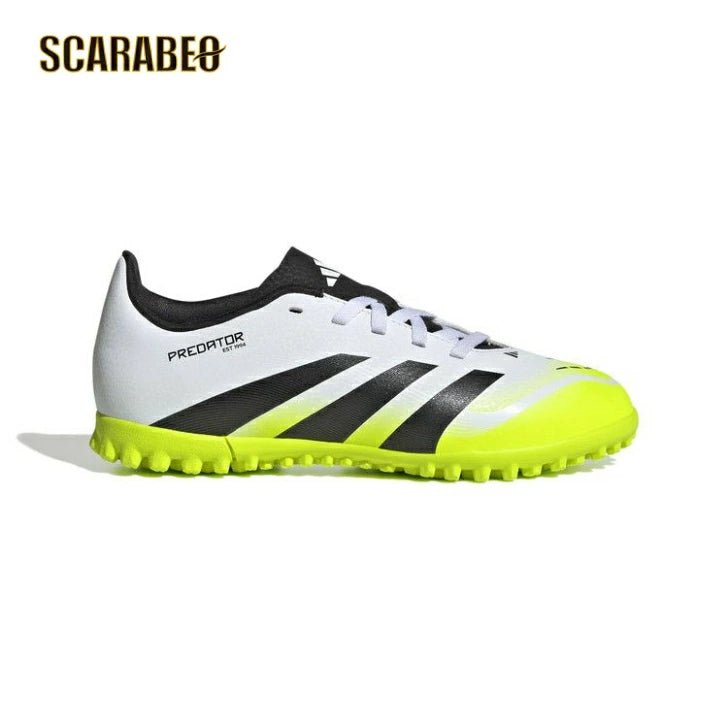 adidas アディダス ジュニア トレーニングシューズ サッカーシューズ プレデター CLUB TF J ターフ 土 人工芝 天然芝 対応 RADIANT BLAZE PACK JH8862 ホワイト×ブラック×ルシッドレモン jh8862
