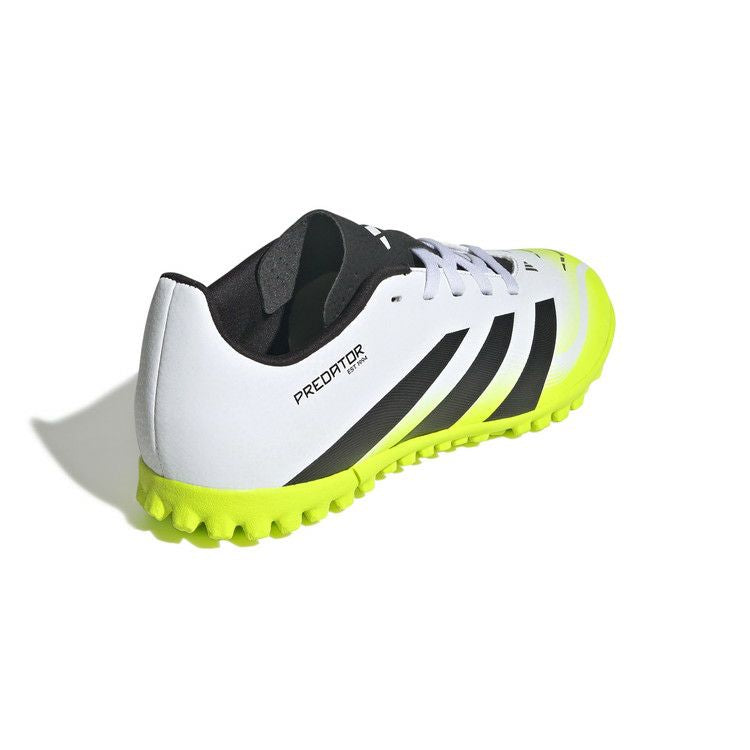 adidas アディダス ジュニア トレーニングシューズ サッカーシューズ プレデター CLUB TF J ターフ 土 人工芝 天然芝 対応 RADIANT BLAZE PACK JH8862 ホワイト×ブラック×ルシッドレモン jh8862